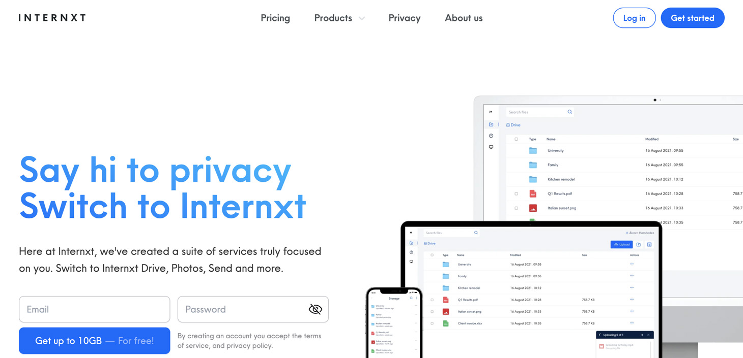 Internxt review