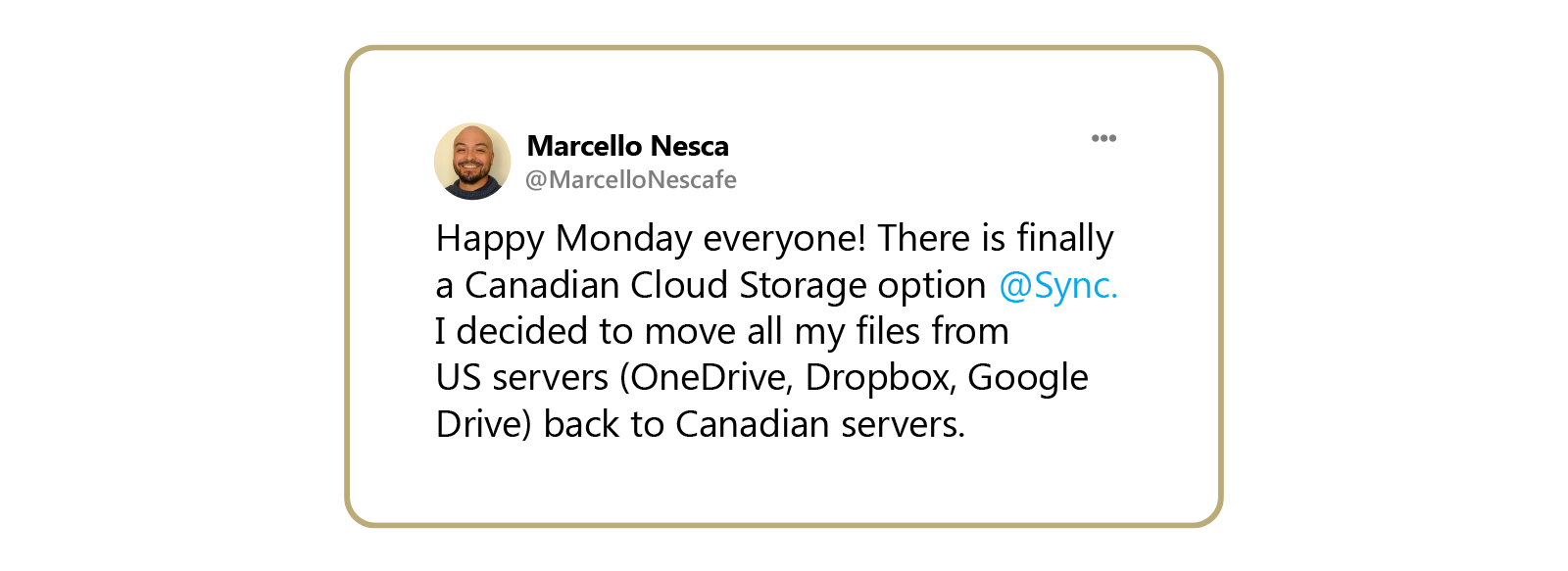 Canadian Google Drive Alternative